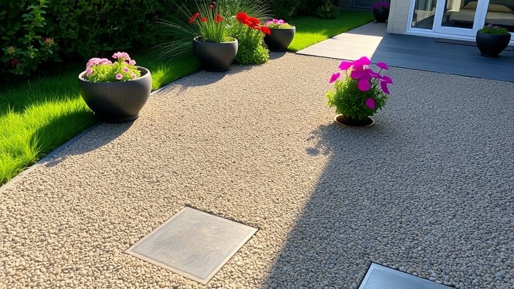 natural drainage for gardens