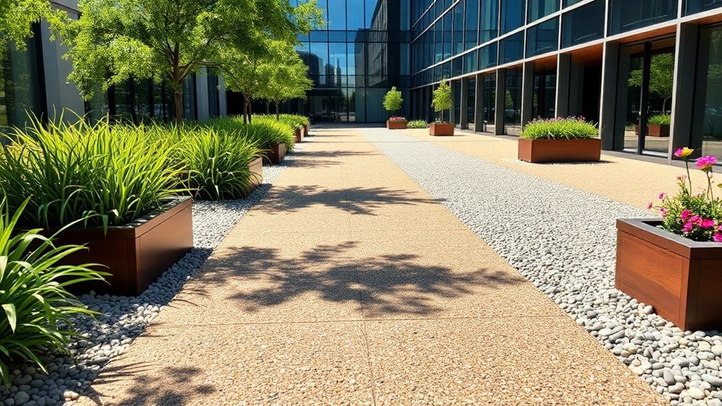 resin bound gravel office design