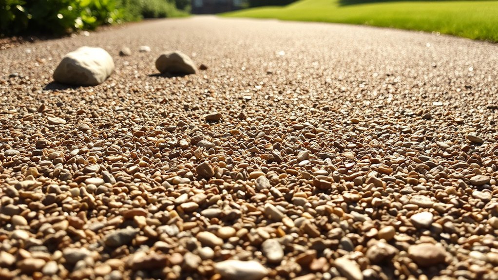 aggregate blend for traction