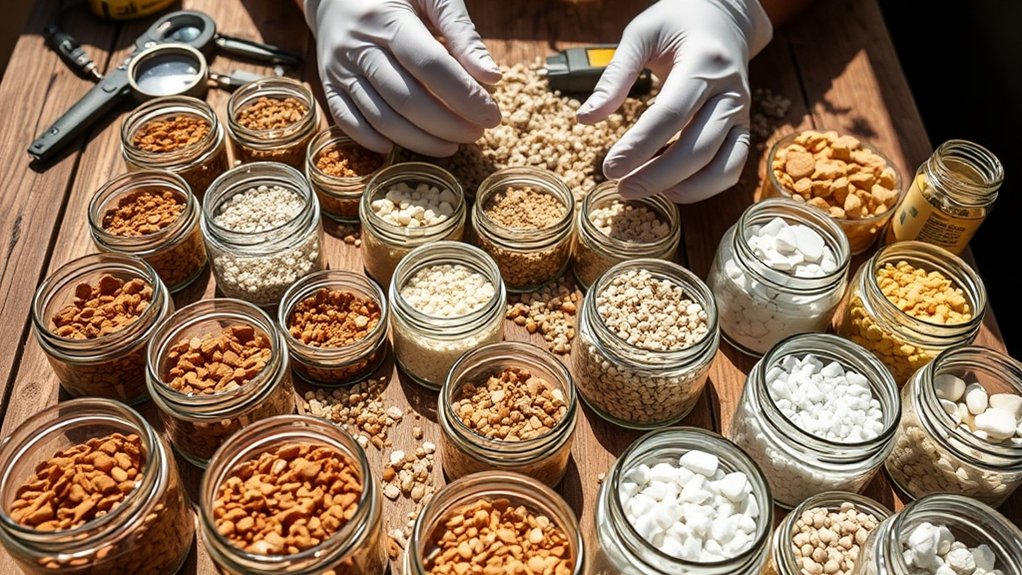 aggregate sample testing tips