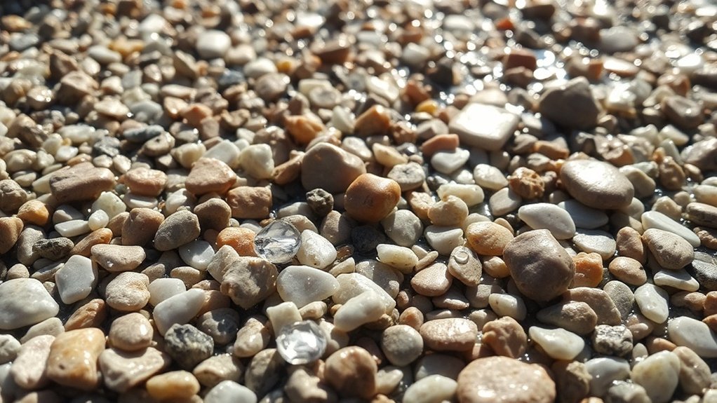 aggregate size affects drainage