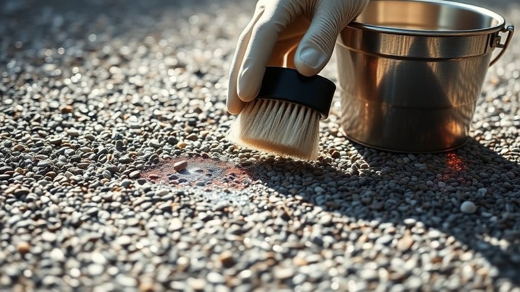 cleaning resin bound gravel