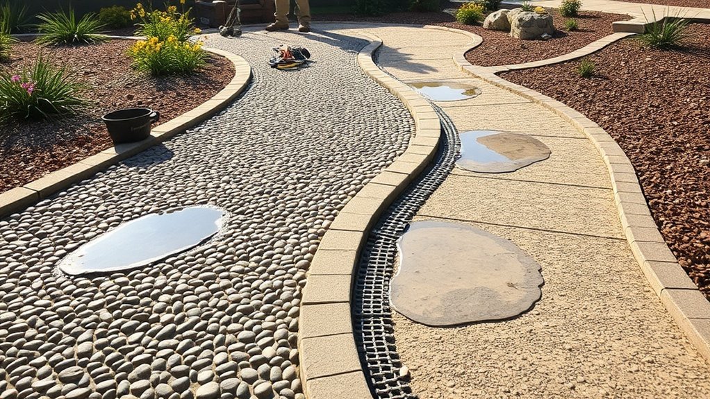 drainage maintenance for patios