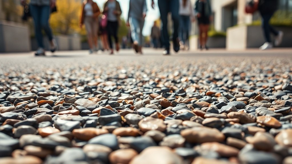 durable gravel for pathways