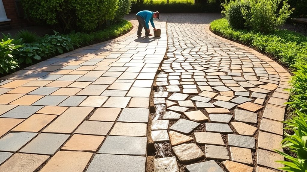 durable low maintenance driveway solution
