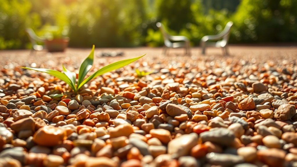 eco friendly aggregate colour selection