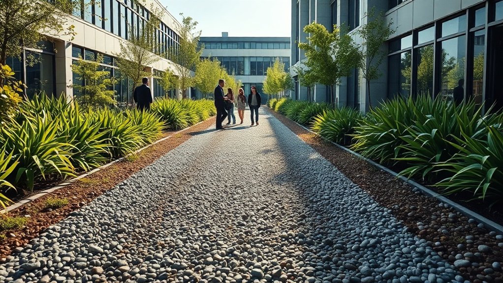 eco friendly gravel benefits urban environments