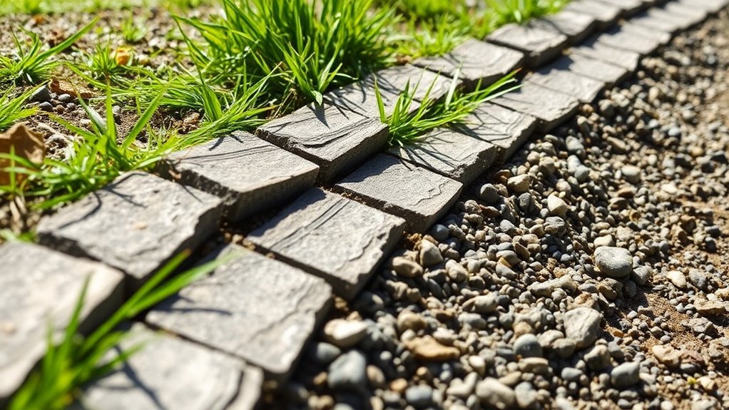 erosion minimizing installation techniques