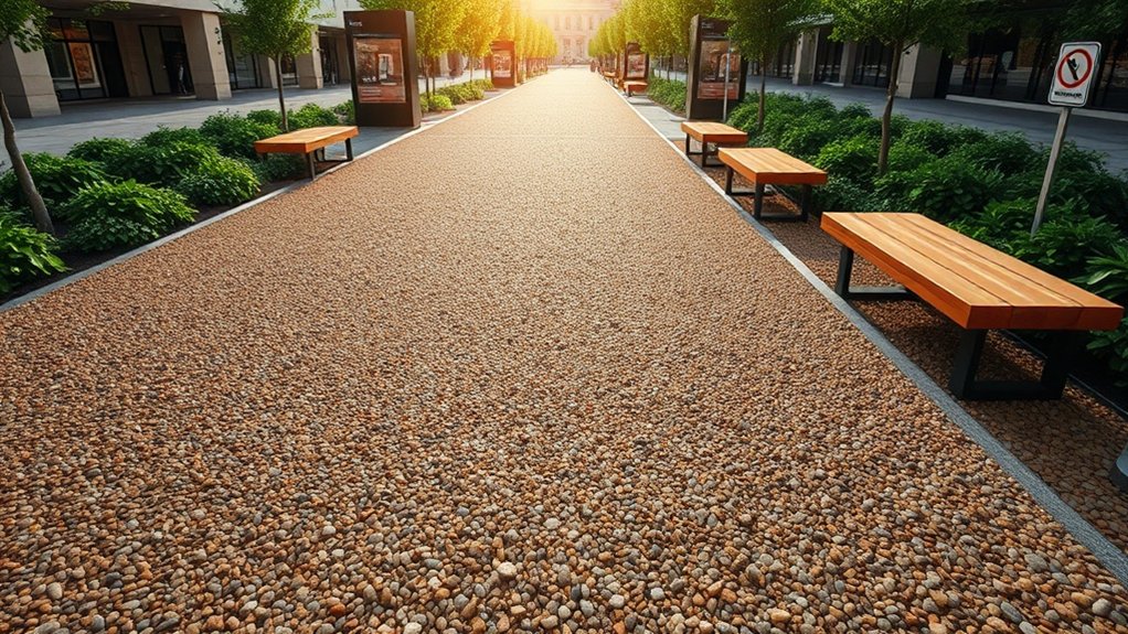 gravel regulations for public spaces