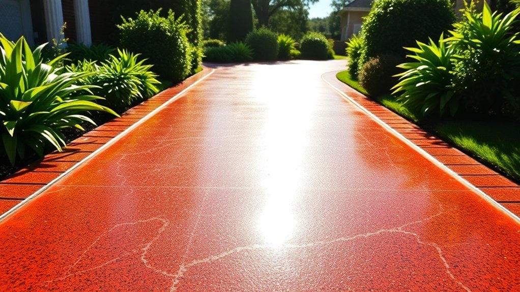 heat resistant resin driveways
