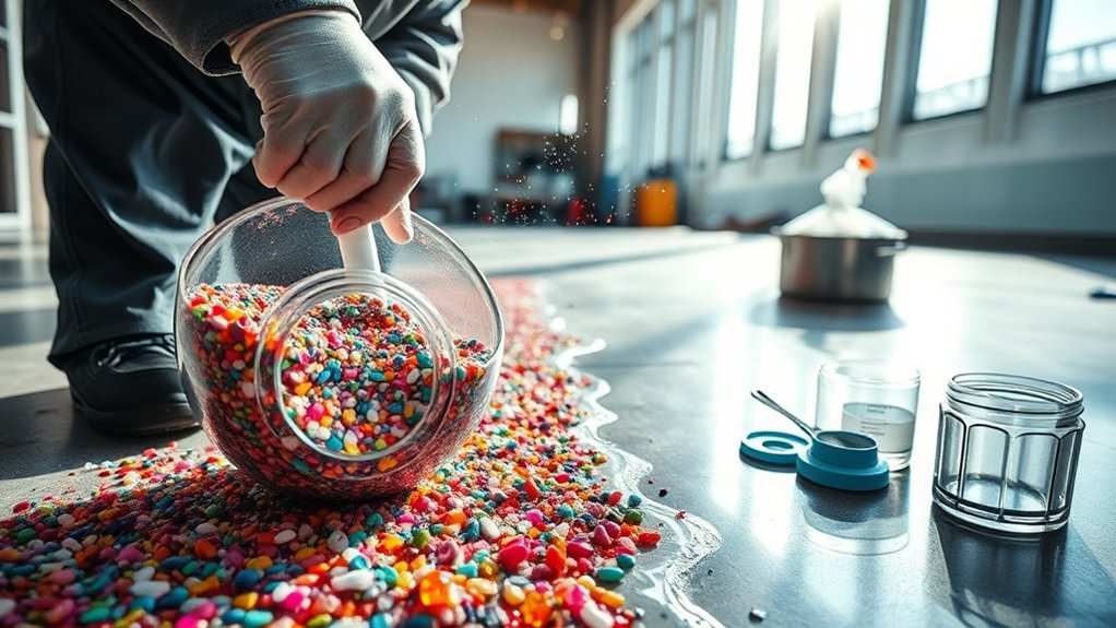 optimal resin aggregate mixing techniques