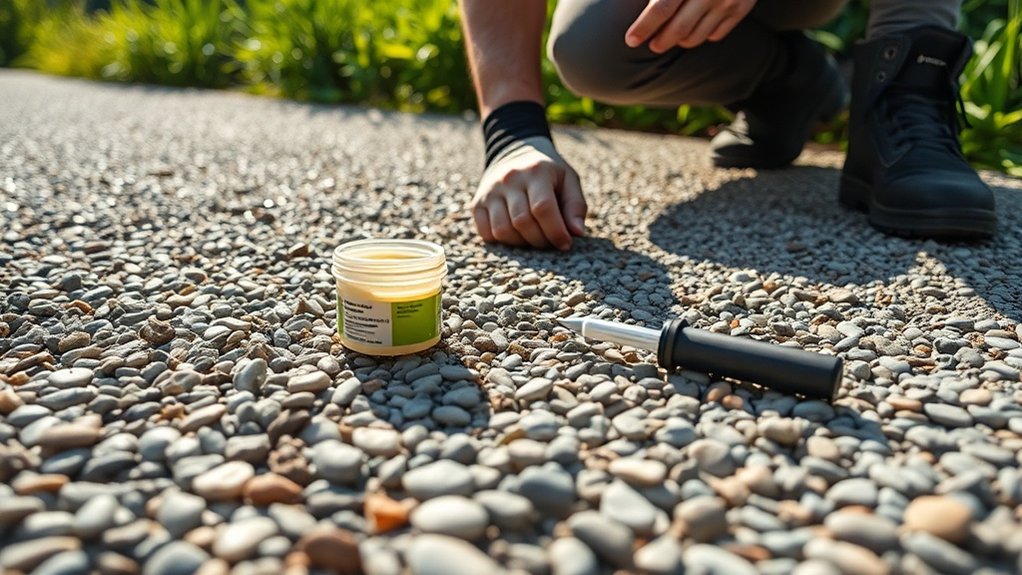 prevent gravel surface damage