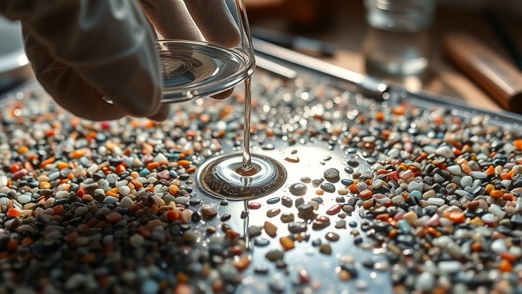 preventing resin contamination effectively