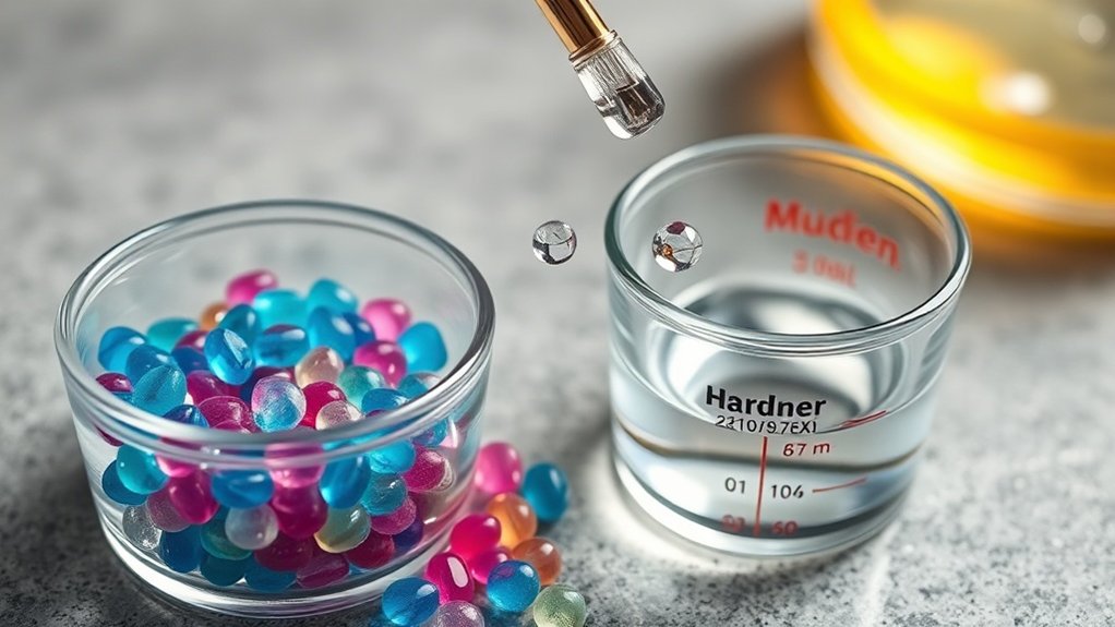 proper resin mixing techniques