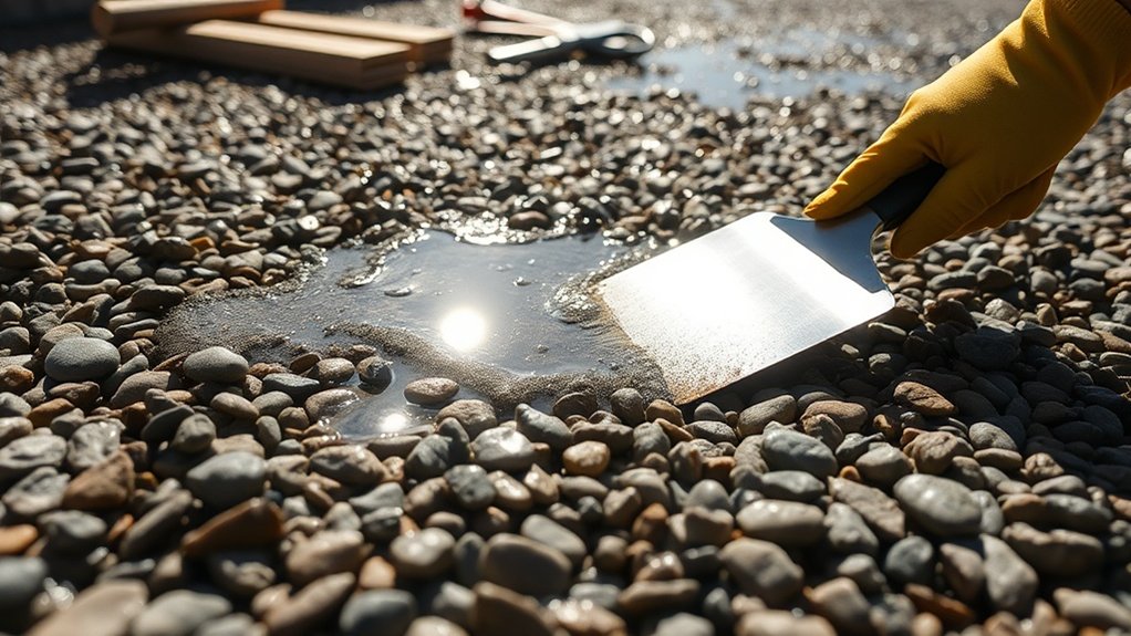 re troweling resin bound surface techniques