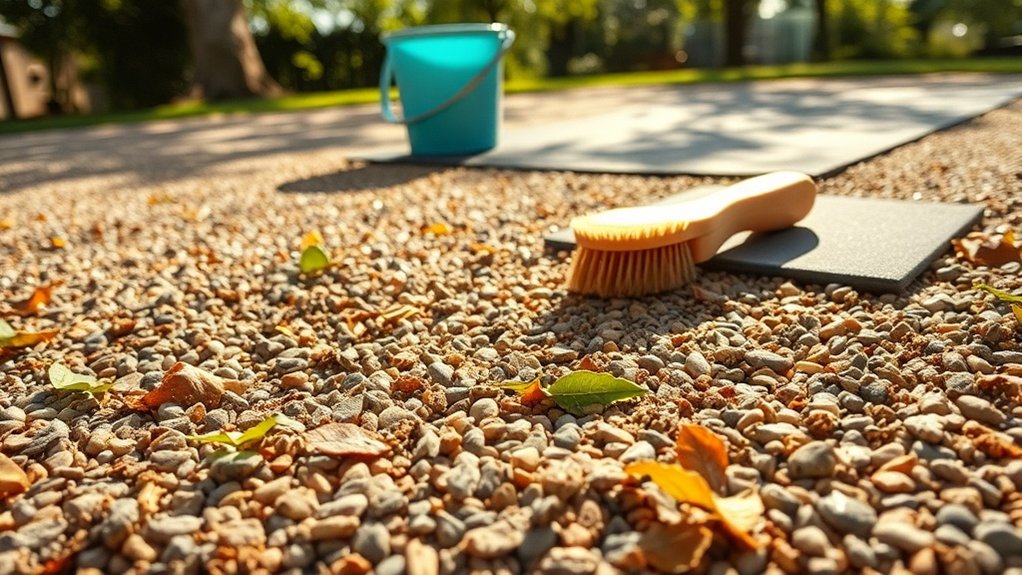 regular resin surface maintenance