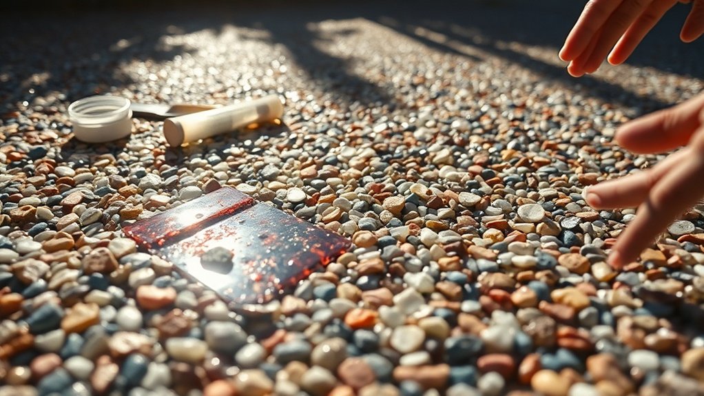 repair curing marks promptly