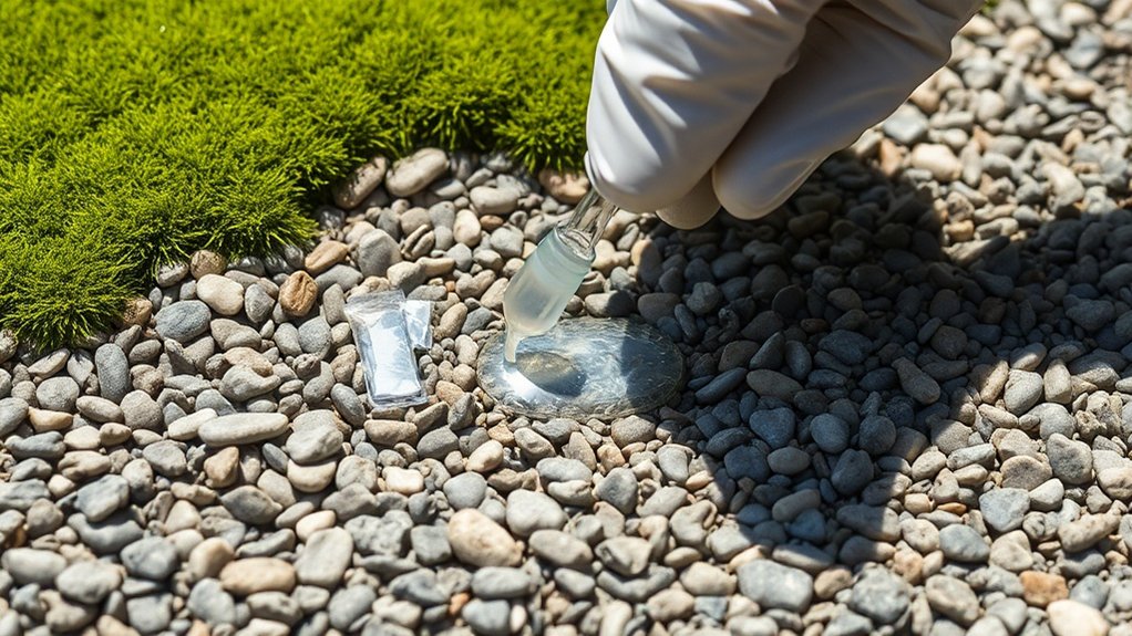 repairing resin bound gravel cracks