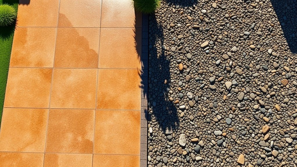 resin bound durability versus fragility