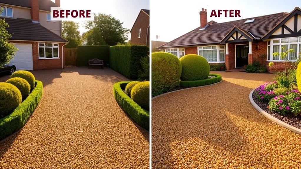 resin bound gravel curb appeal