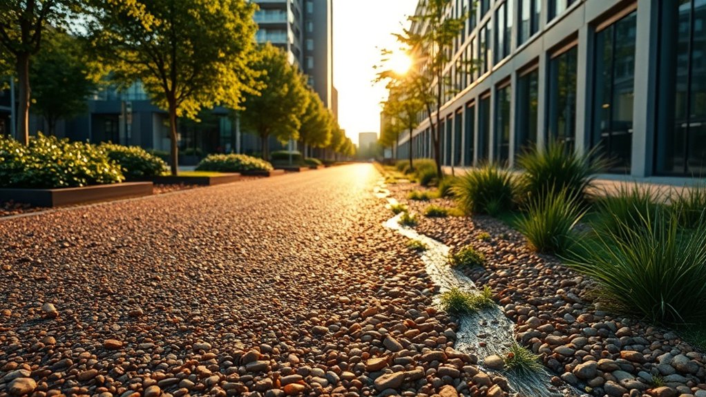 resin bound gravel flood management