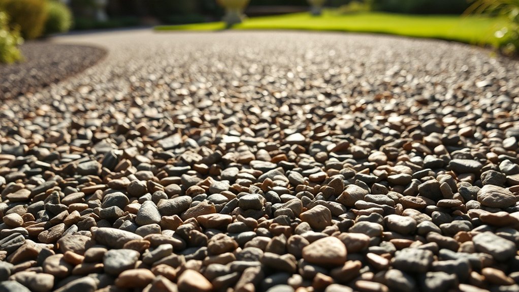 resin bound gravel surfacing solution