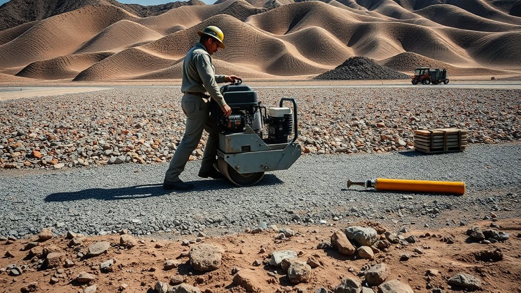 site preparation for resin