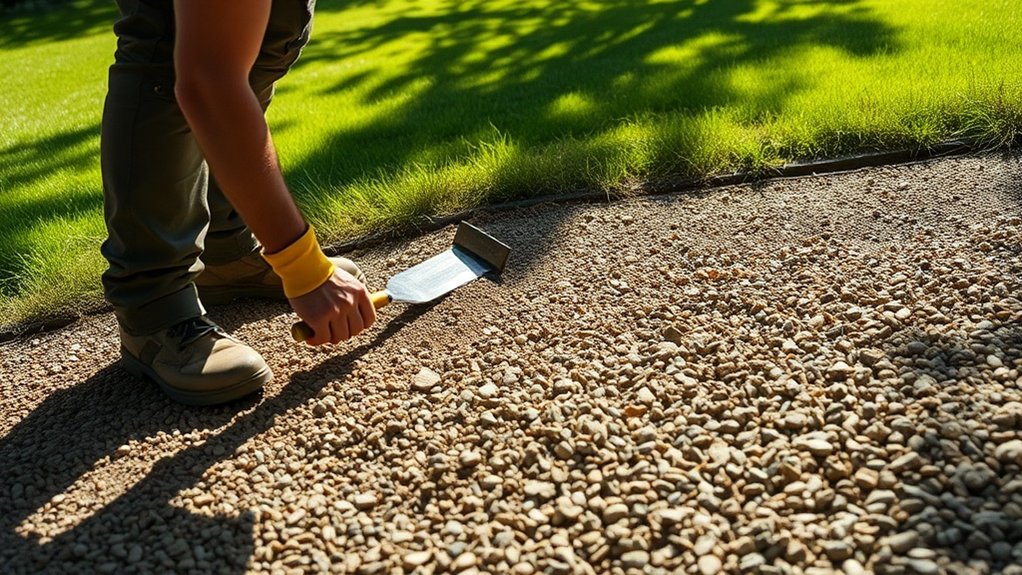 slope management for installation