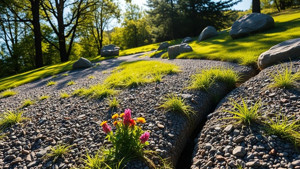 sustainable and attractive erosion control