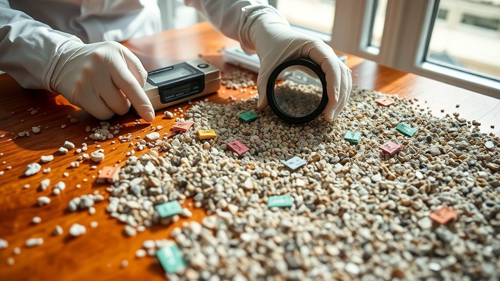 aggregate testing and sourcing