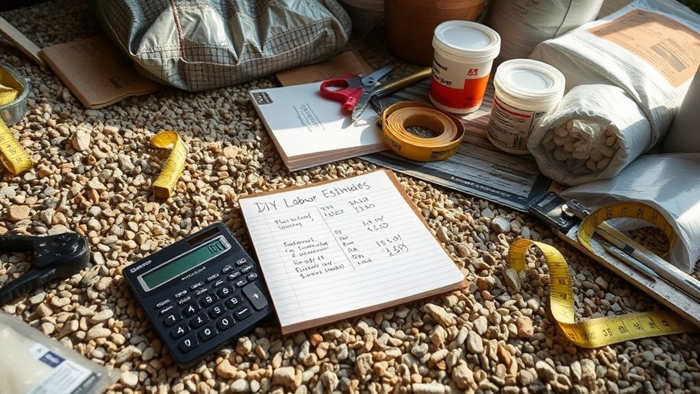 estimating labour project costs