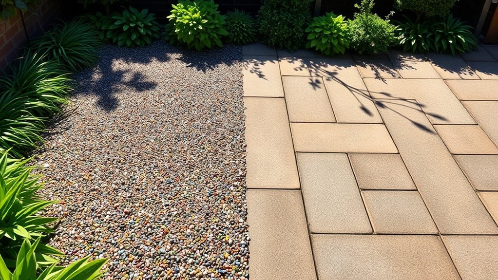 patio surface material comparison