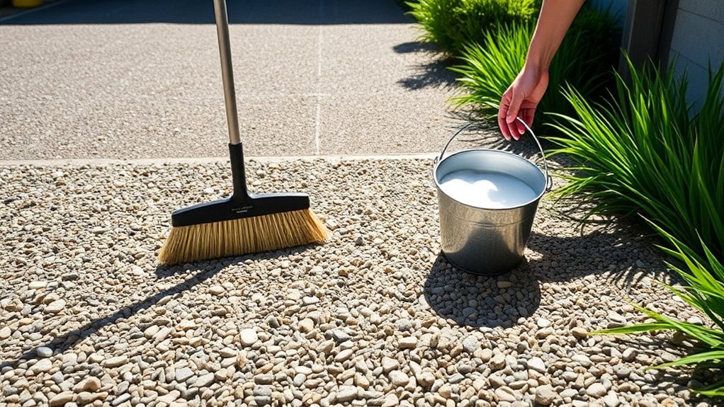 regular driveway cleaning practices