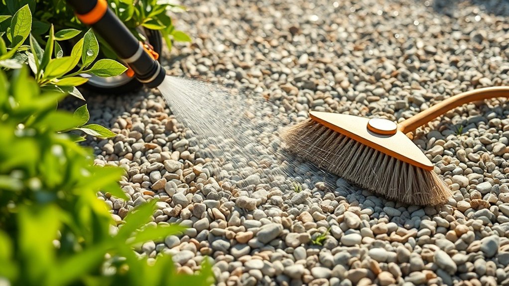 regular gravel surface maintenance