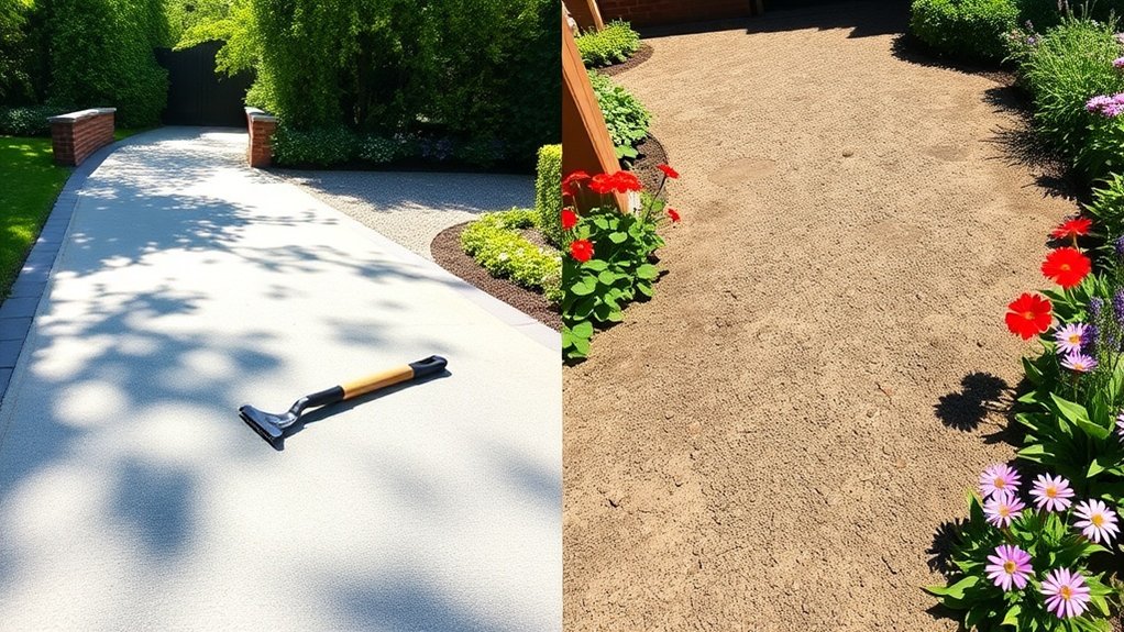 regular maintenance for driveways