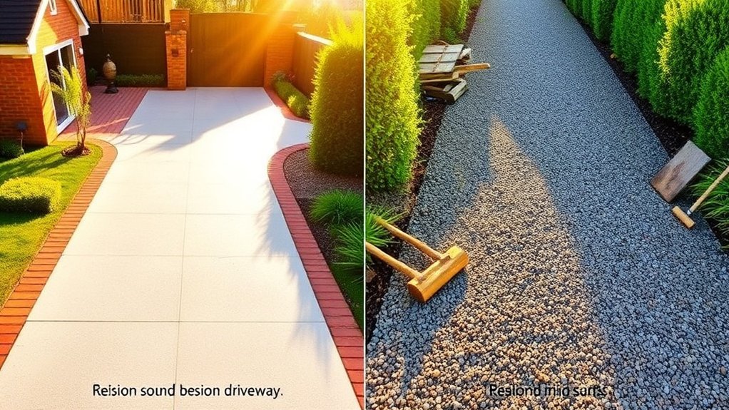 resin bonded driveway installation preparation