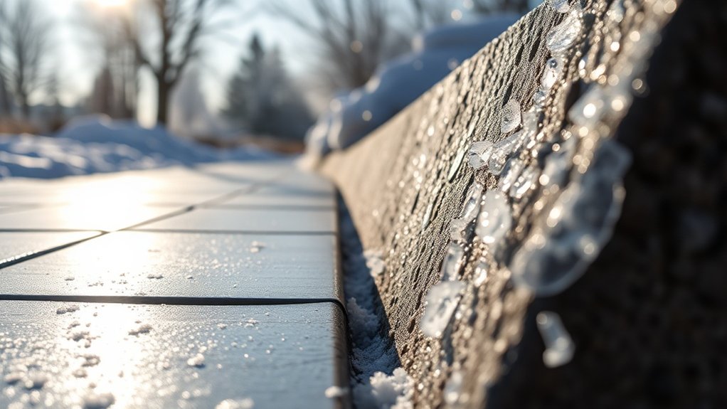 resin bound durability in freeze thaw