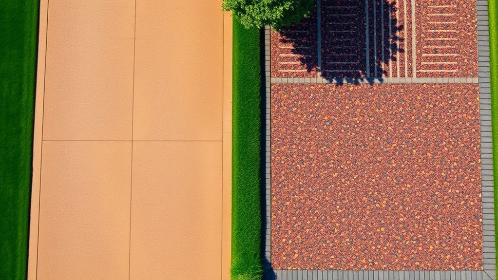 resin bound vs resin bonded driveways