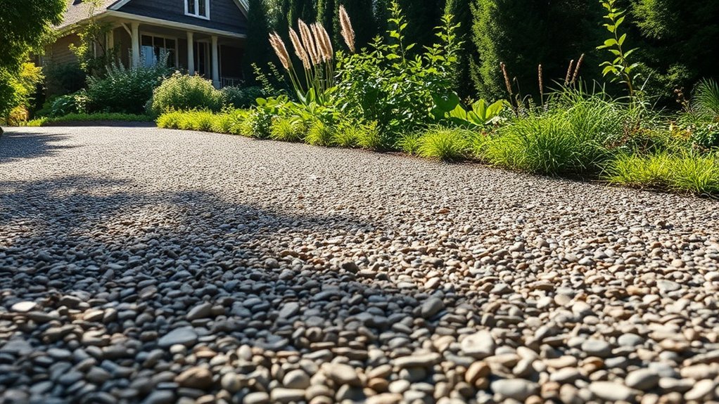 sustainable resin bound gravel installation