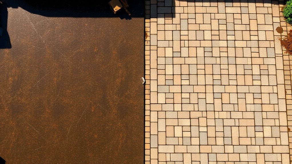 driveway installation comparison overview