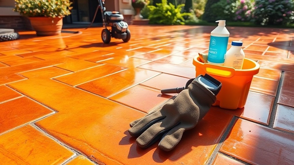 resin driveway annual upkeep