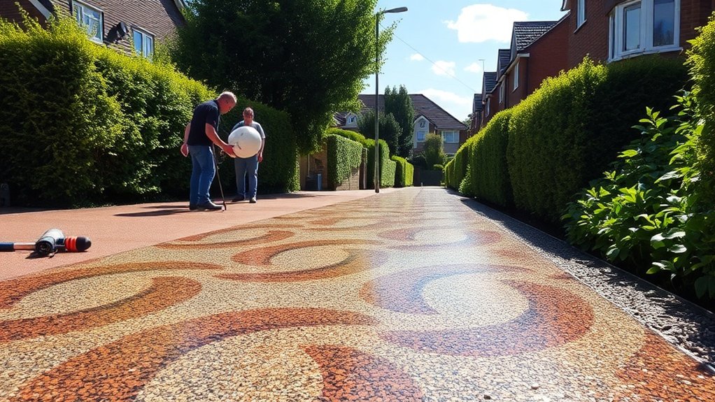 resin driveway installation timeline